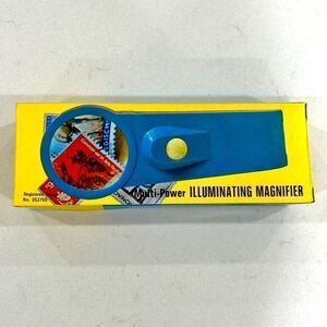 Vintage Illuminated Torch Magnifier. Eagle Brand. 1960s